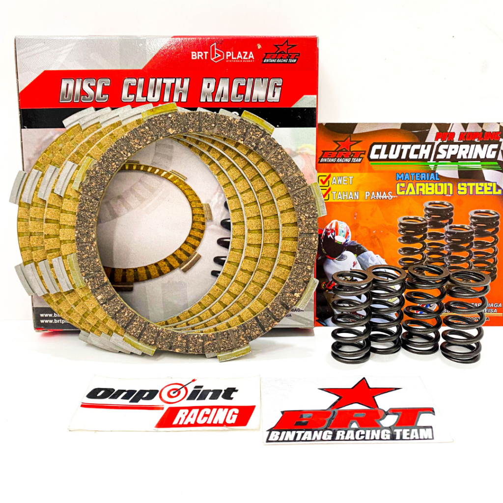 PAKET PER & KAMPAS KOPLING BRT NEW VIXION LIGHTNING NVL 100% ORIGINAL BRT