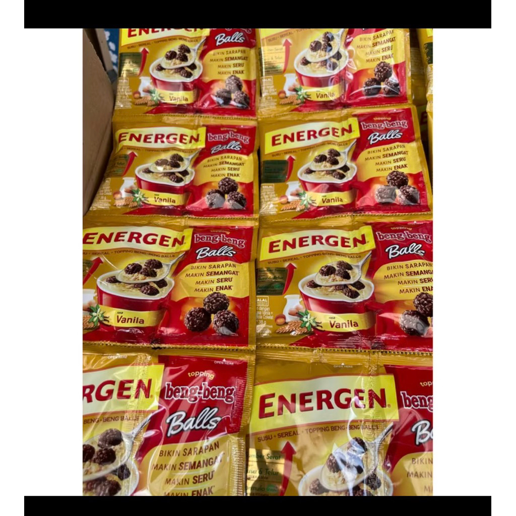 

Energen Sereal toping beng-beng/Malkist 10pcs