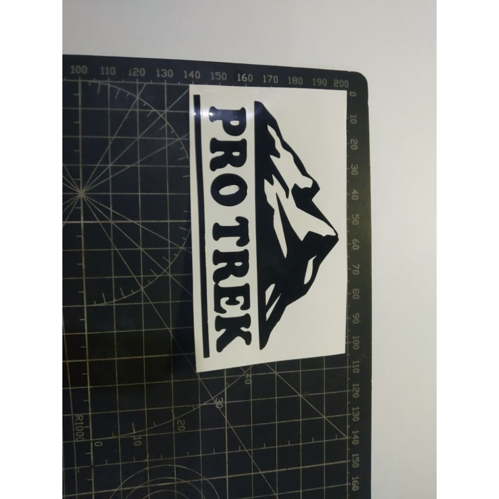 stiker cutting pro trek