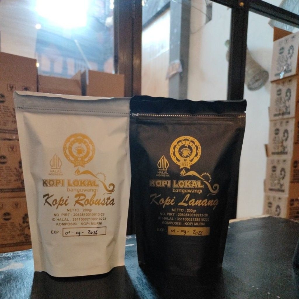 

kopi lokal banyuwangi kopi robusta, kopi lanang