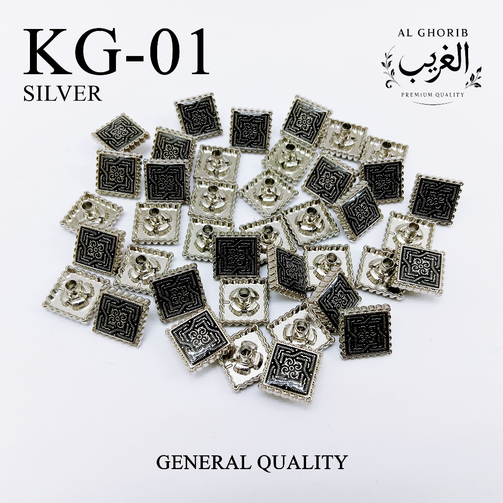 Kancing Snap (20 pasang) Import Elegant / Kancing Baju Mewah Elegant