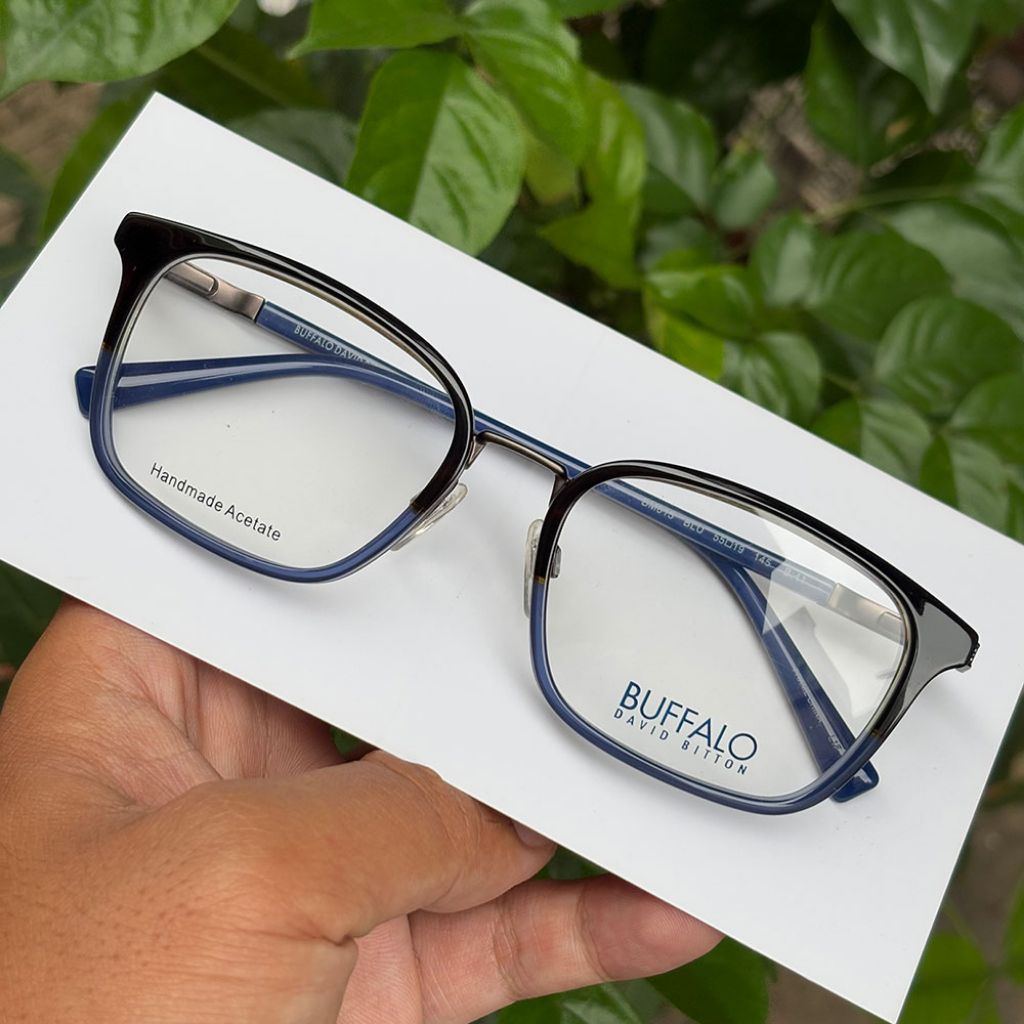 FF254 XL Frame kacamata minus Retro Vintage Titanium Full Frame LEBAR Pria Progresif Bold bisnis exe