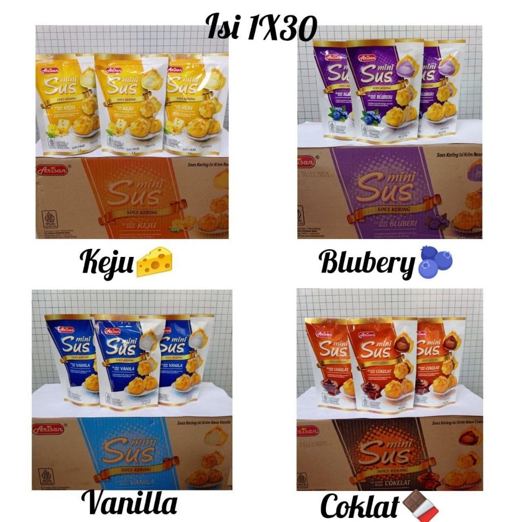 

kue kering soes mini arisan isi 10pack