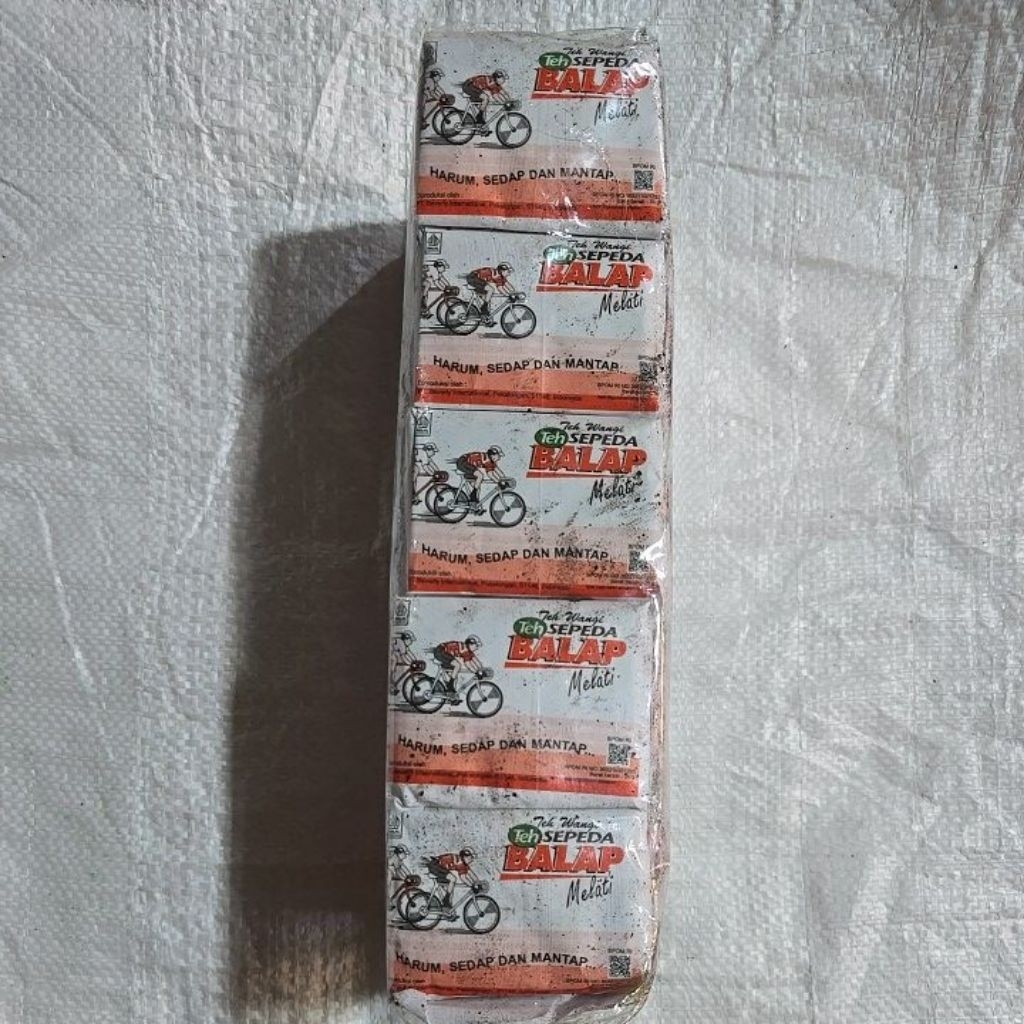 

Teh sepeda balap merah melatih solo 1 slop 10 x 35g ( SLOP )