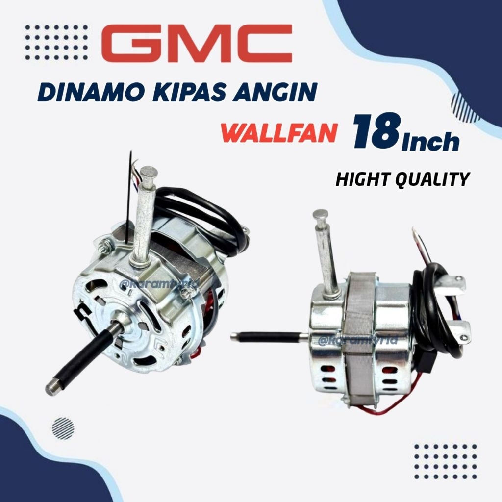 Dinamo Kipas Angin Dinding GMC 518 18 inch BalingBesi / Motor Wallfan
