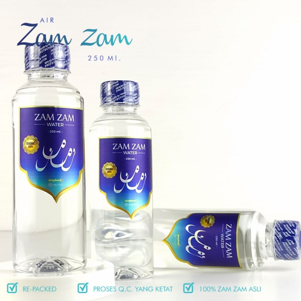 

Air Zamzam Netto 250Ml Asli 100% Tanpa Campuran