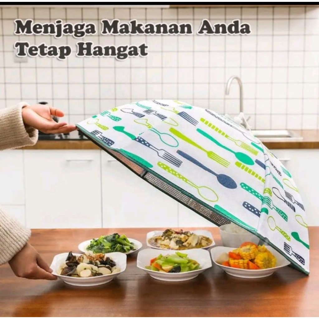 02 Tudung saji besar tudung saji ukuran jumbo waterproff tudung saji anti panas