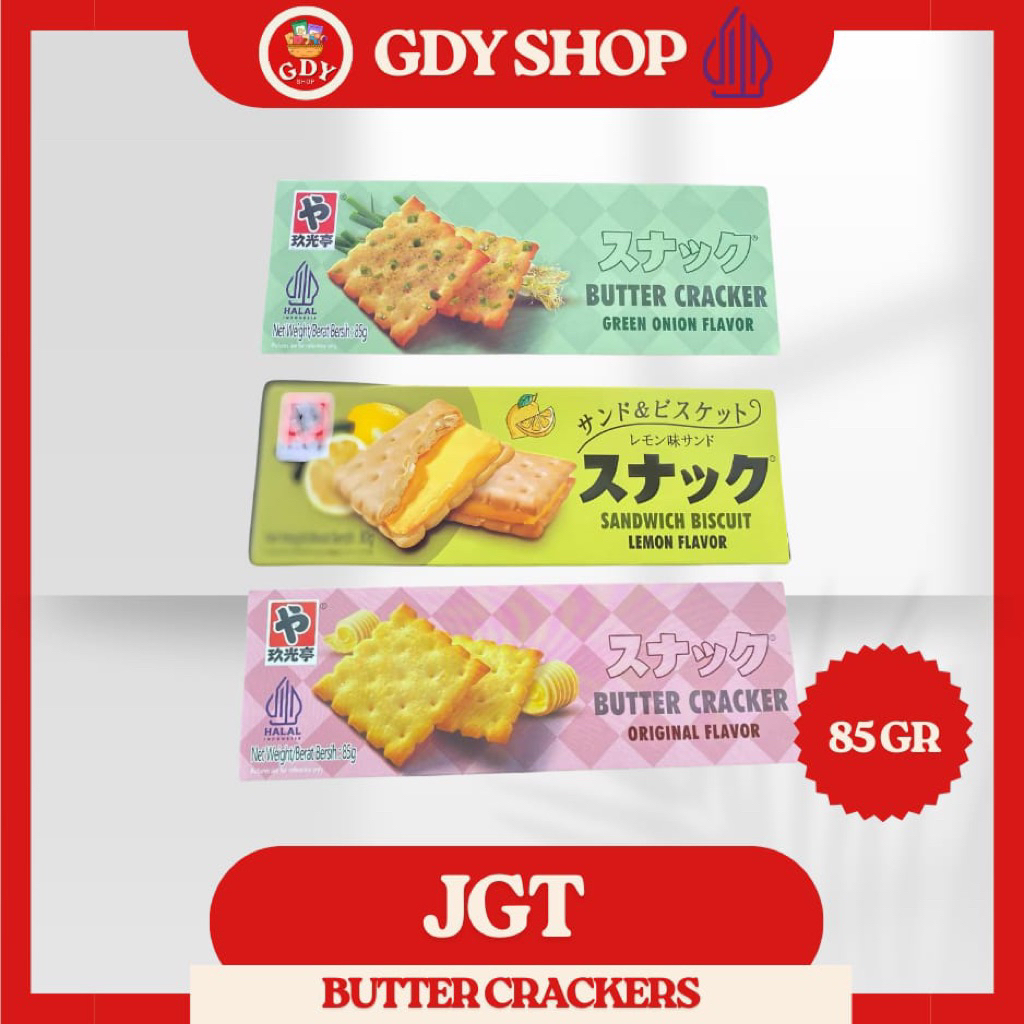 

JGT BUTTER CRACKER ORIGINAL 85g / GREEN ONION