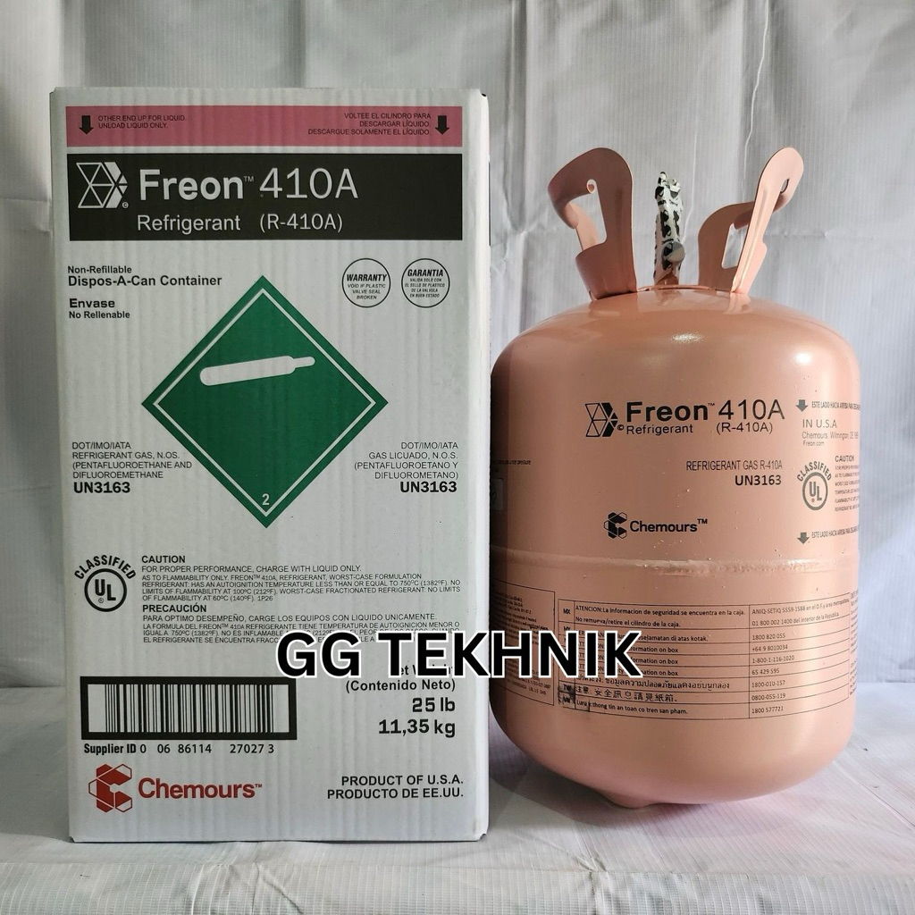 Freon 410A R410a Chemours USA 11,35kg