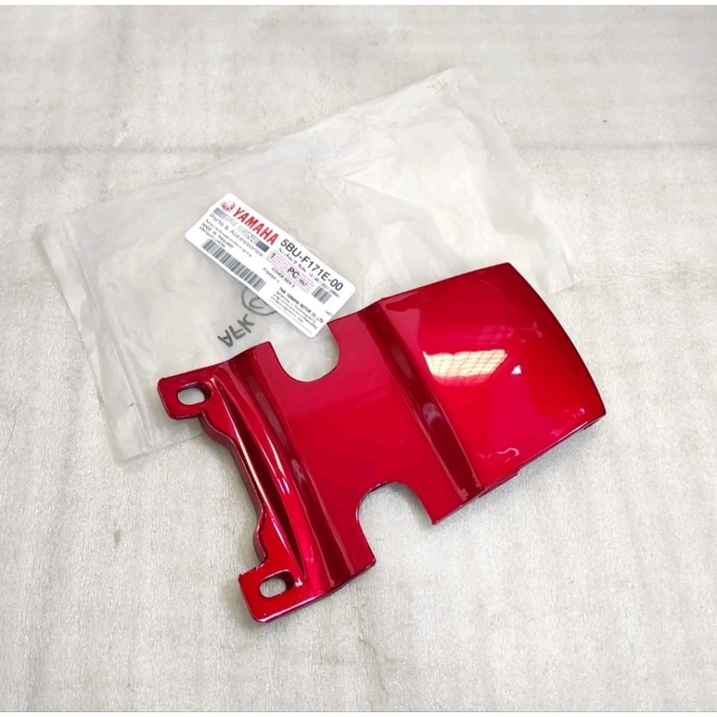 sambungan pet tutup cover body bodi belakang yamaha 125Z Y125Z 125ZR Y125ZR merah original