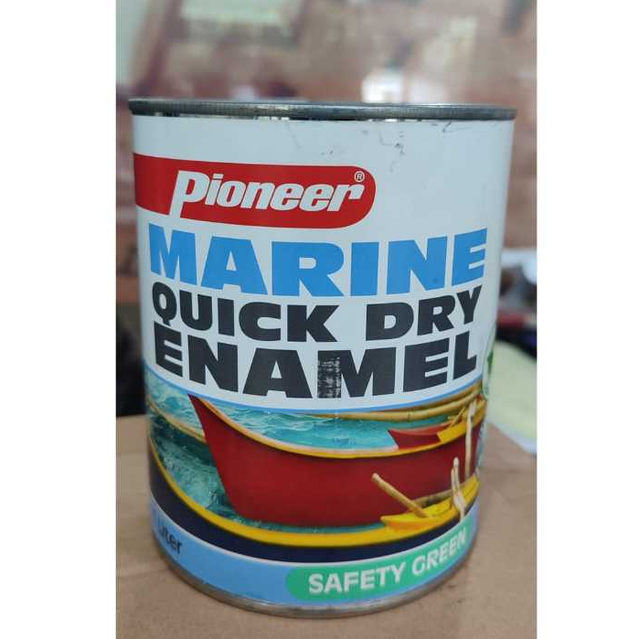 CAT KAPAL PIONEER MARINE QUICK DRY ENAMEL SAFETY GREEN 1L CAT KAPAL CEPAT KERING CAT KAYU CAT BESI C
