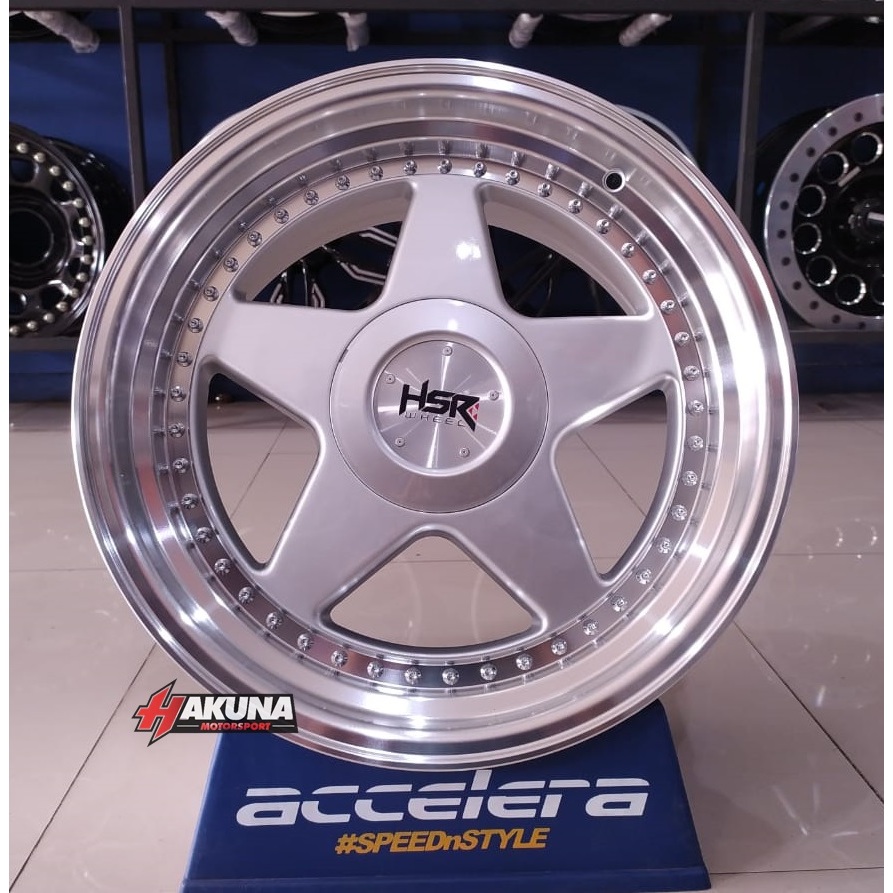 JUAL VELG MOBIL BRABUS R17 HSR PERUGIA 4X100 DAN 4X114,3 UNTUK JAZZ,YARIS,MOBILIO,AVANZA,XENIA