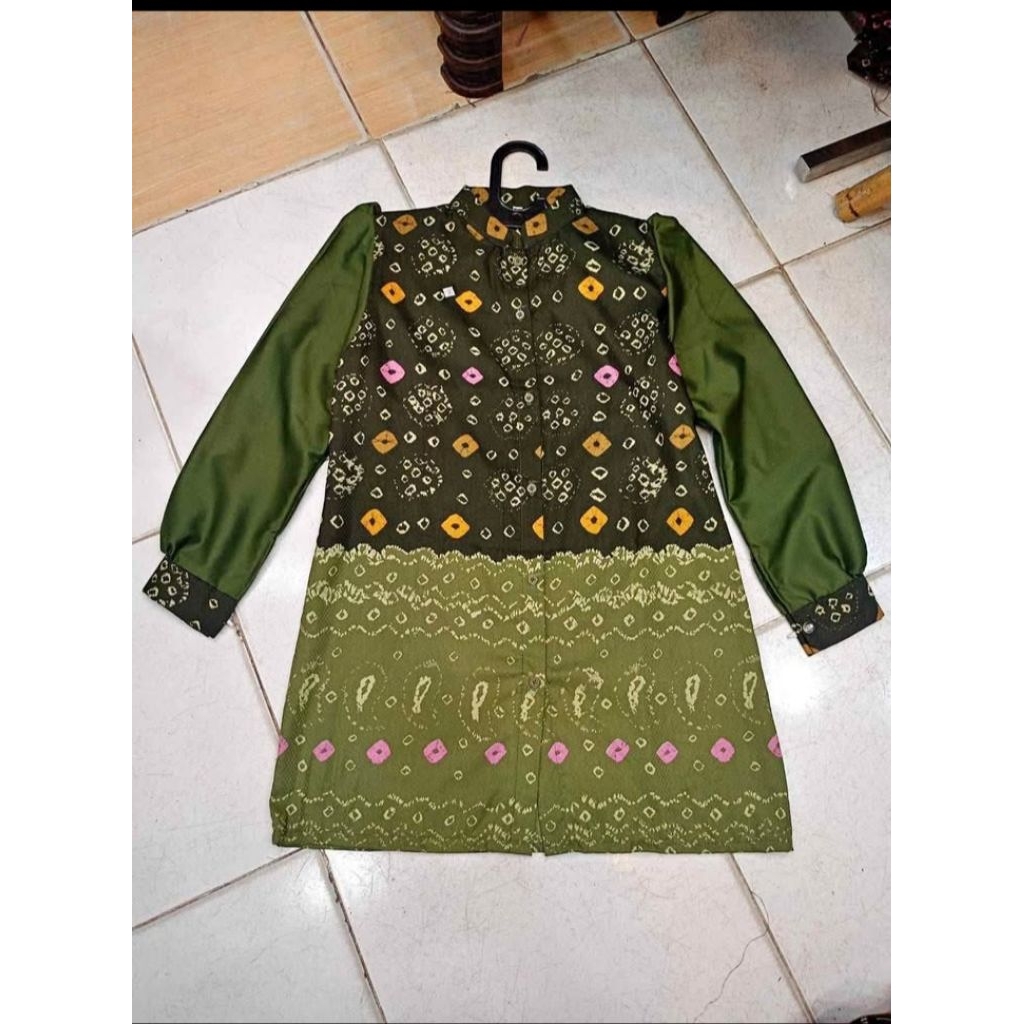 tunik jumputan dolby