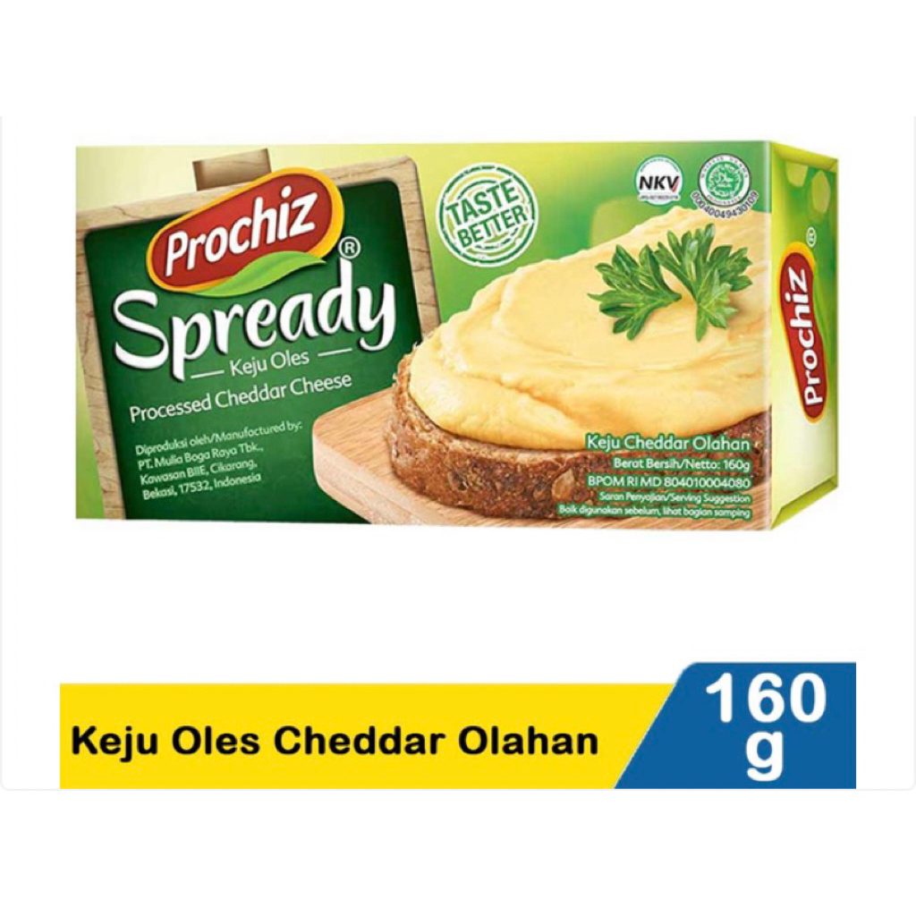

Pro Chiz Keju Spreadable 160GR