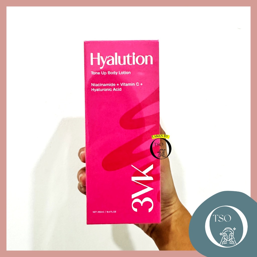 [ BPOM ] 3VK HYALUTION TONE UP BODY LOTION (PENGGANTI 3VK MISS SUNFLOWER) - 250 ML