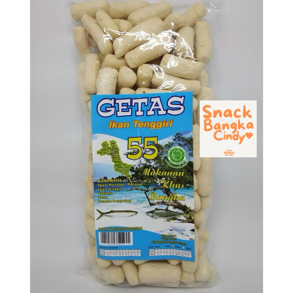 

Kerupuk Getas 55 Panjang Snack Bangka