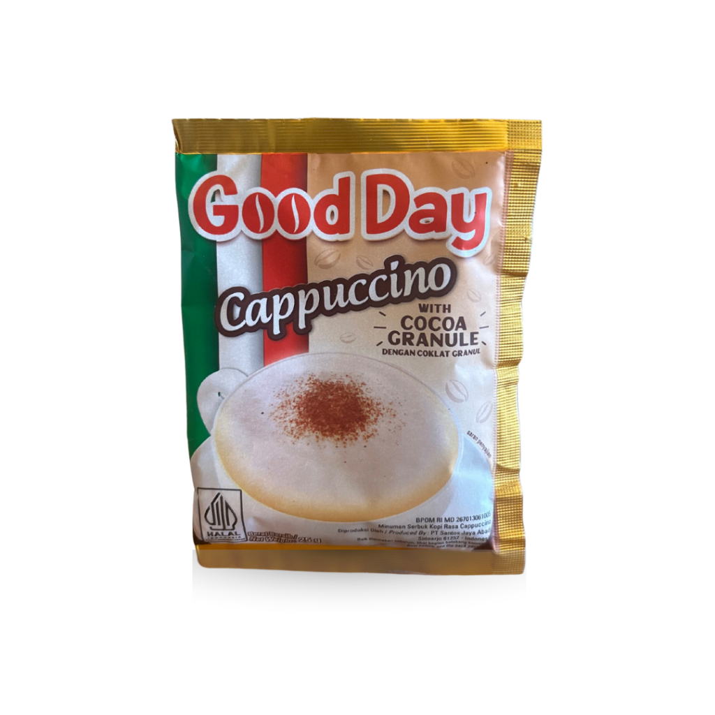 

Good Day Cappucino 25gr - Delicious Flavor