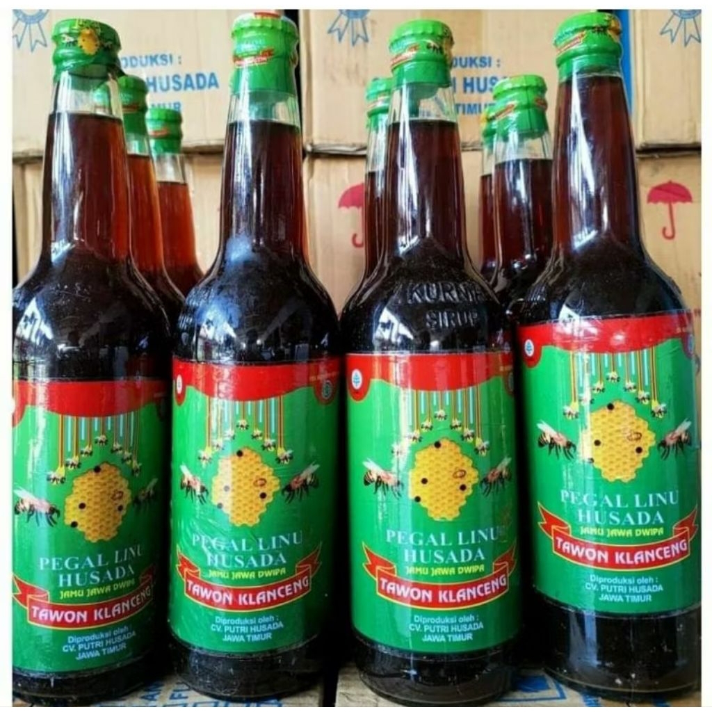 

Jamu tawon klanceng 600ml kemasan botol plastik asli manjur