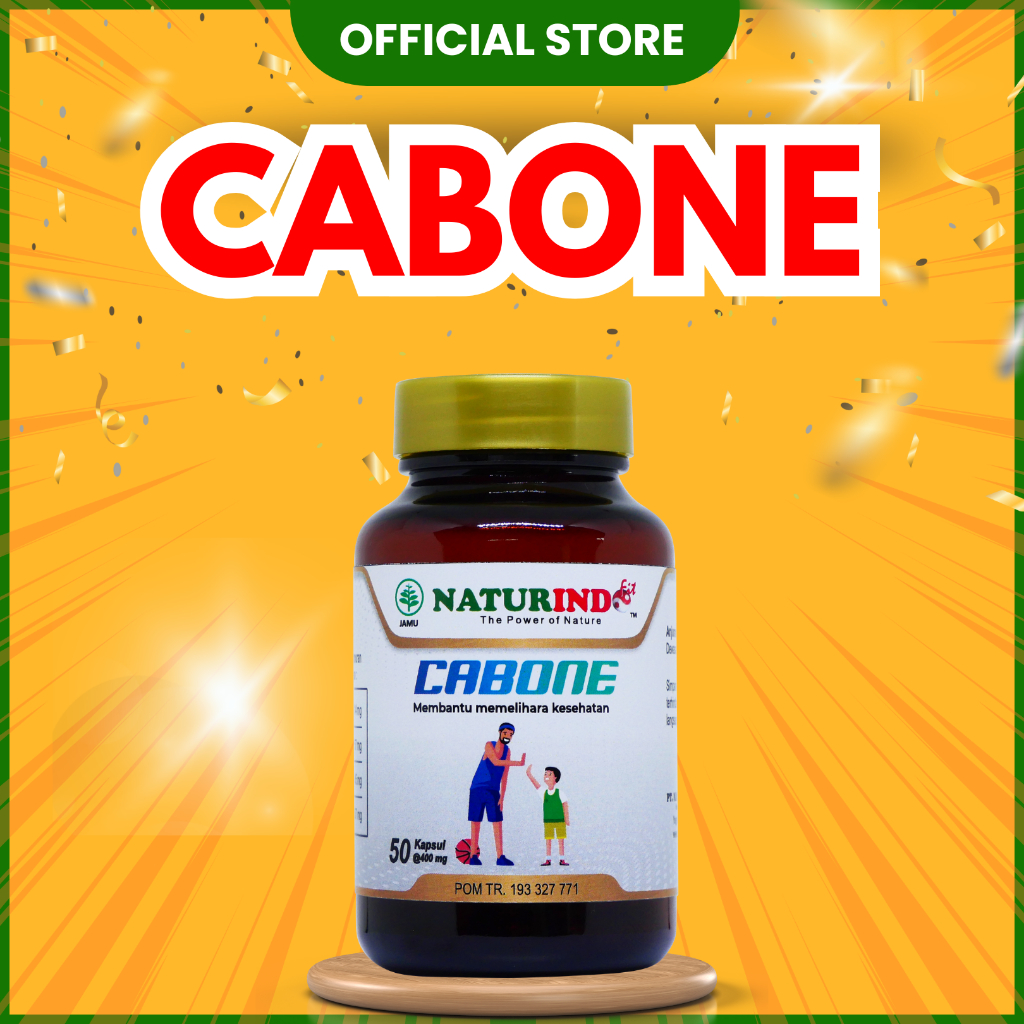 CABONE Obat Herbal Patah Tulang Dan Kalsium Tulang