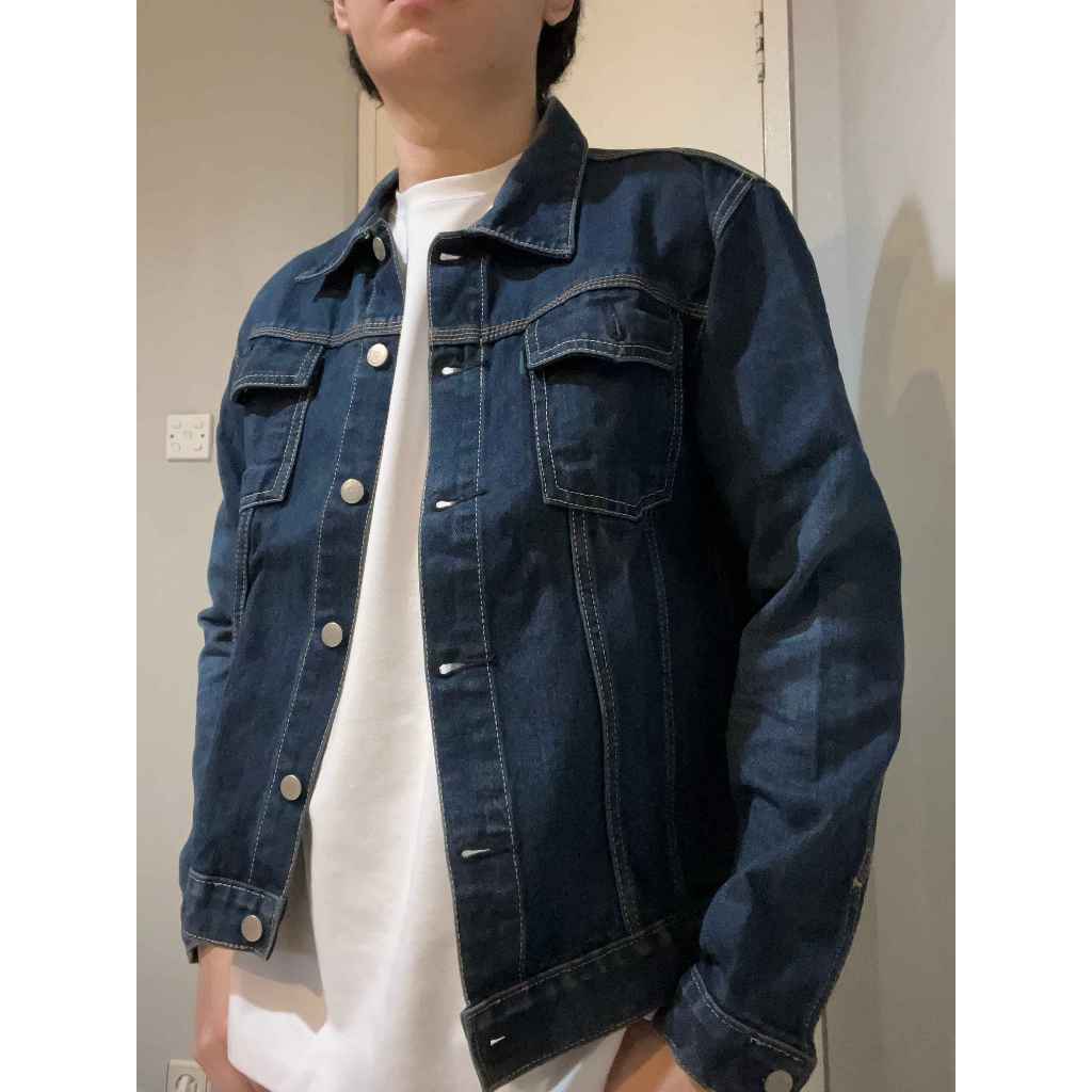 SECOND Jaket Denim Pot Meets Pop (PMP) Washed