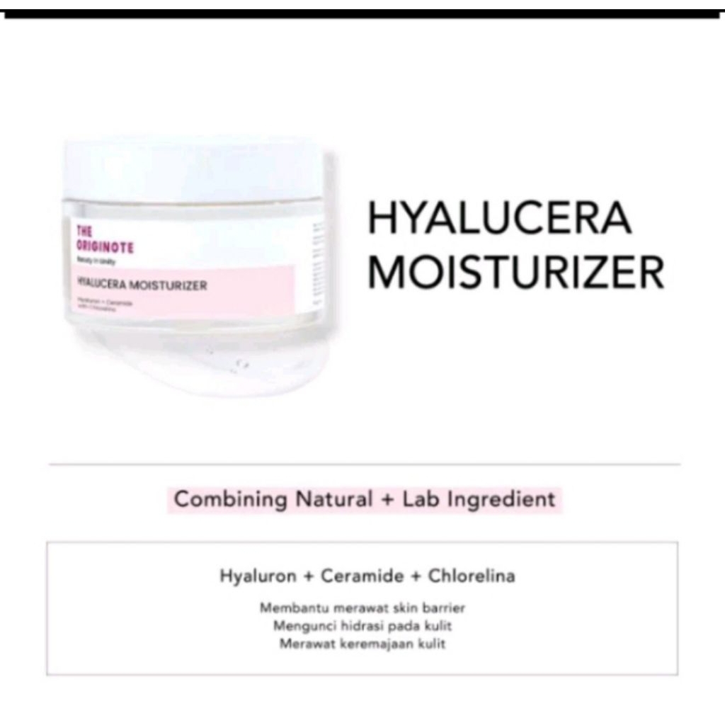 originote hyalucera moisturizer
