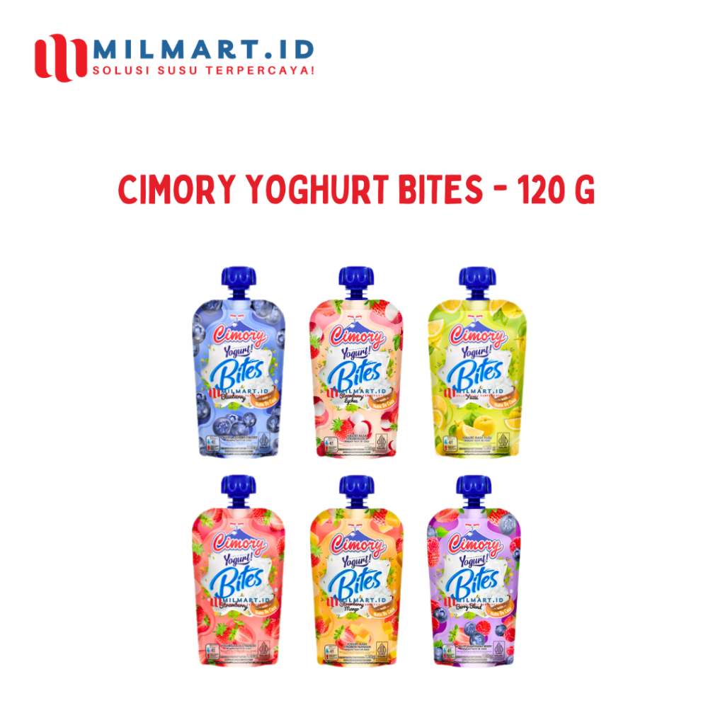 

CIMORY YOGURT BITES NATA DE COCO PPOUCH 120G YOGHURT CREAM