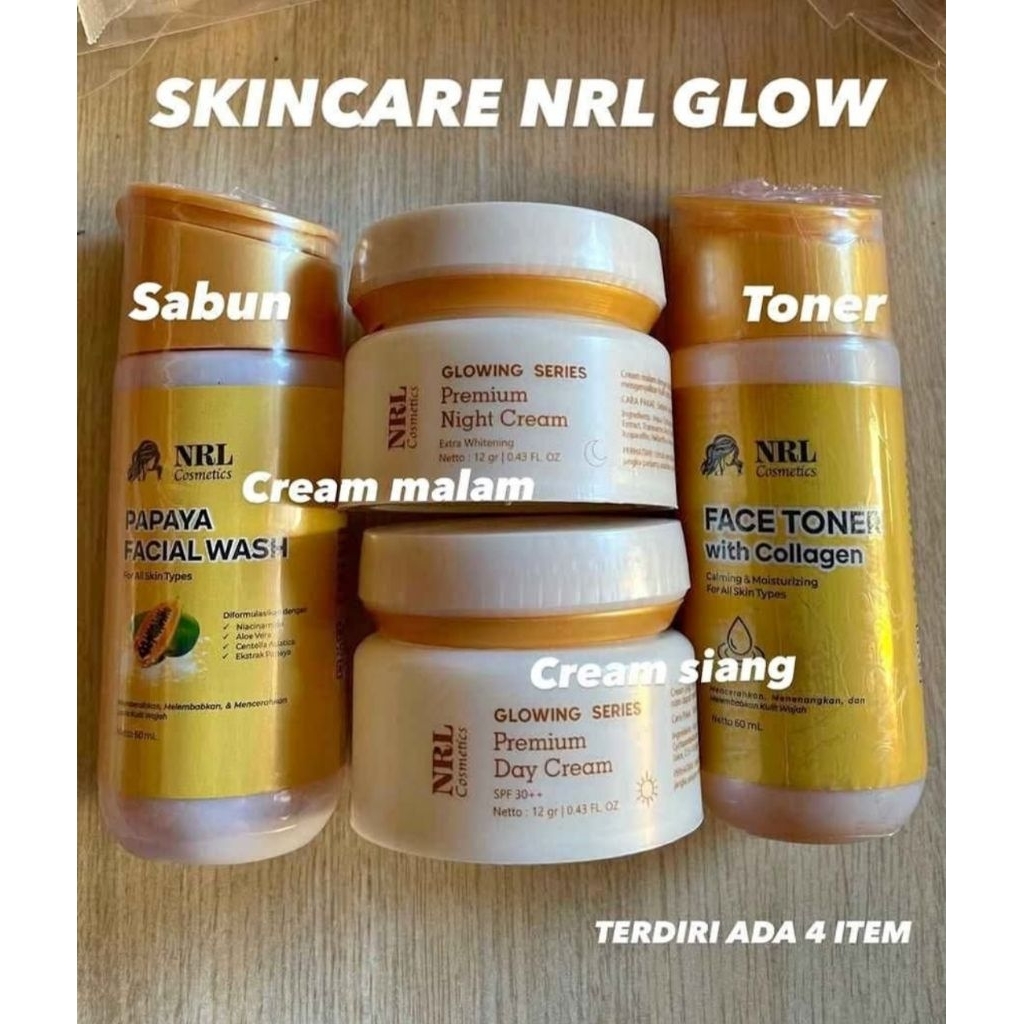 CREAM NRL GLOWING/NRL ACNE/NRL FLEK ORIGINAL/NRL PENGHILANG FLEK/NRL PENGHILANG JERAWAT/MENGGLOWINGK