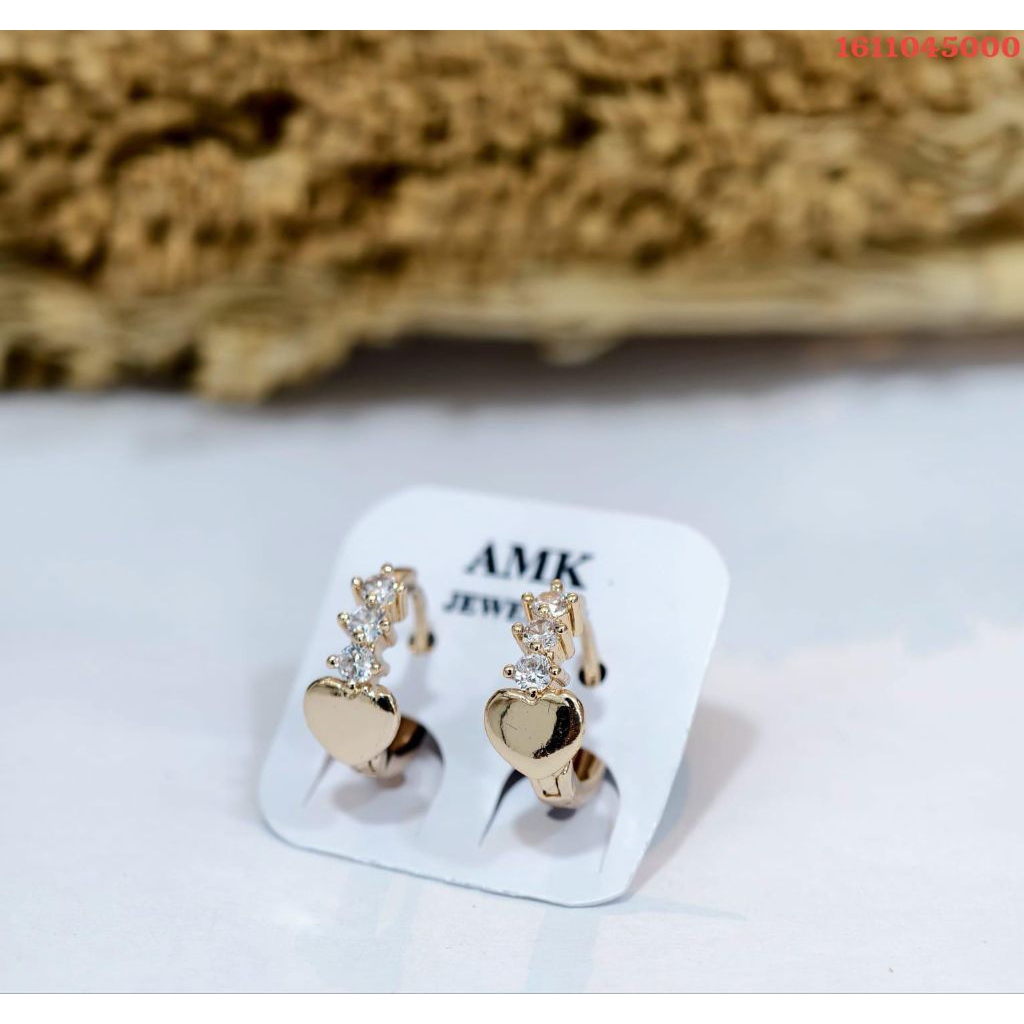 perhiasan anting anak dewasa anting dewasa viral lapis emas 24K anti karat dan tidak lentur