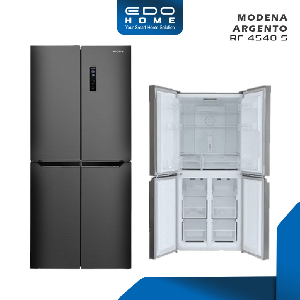 (SPECIAL PRICE) MODENA - RF 4540 Kulkas 4 Pintu Side By Side