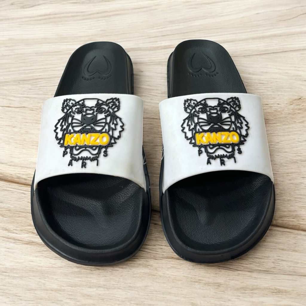 Sandal Slop Pria Mokaya KZ - Sandal Import Pria / Cowok Bahan Pylon Eva Empuk Antislip