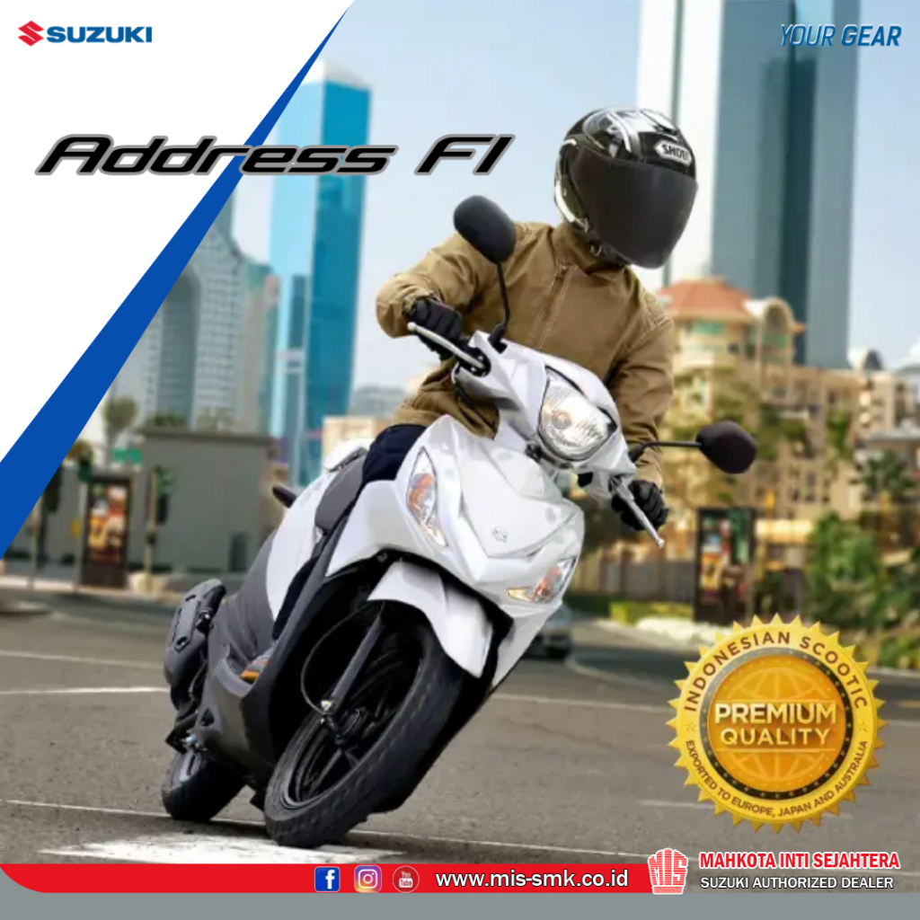 sepeda Motor Suzuki Address FI