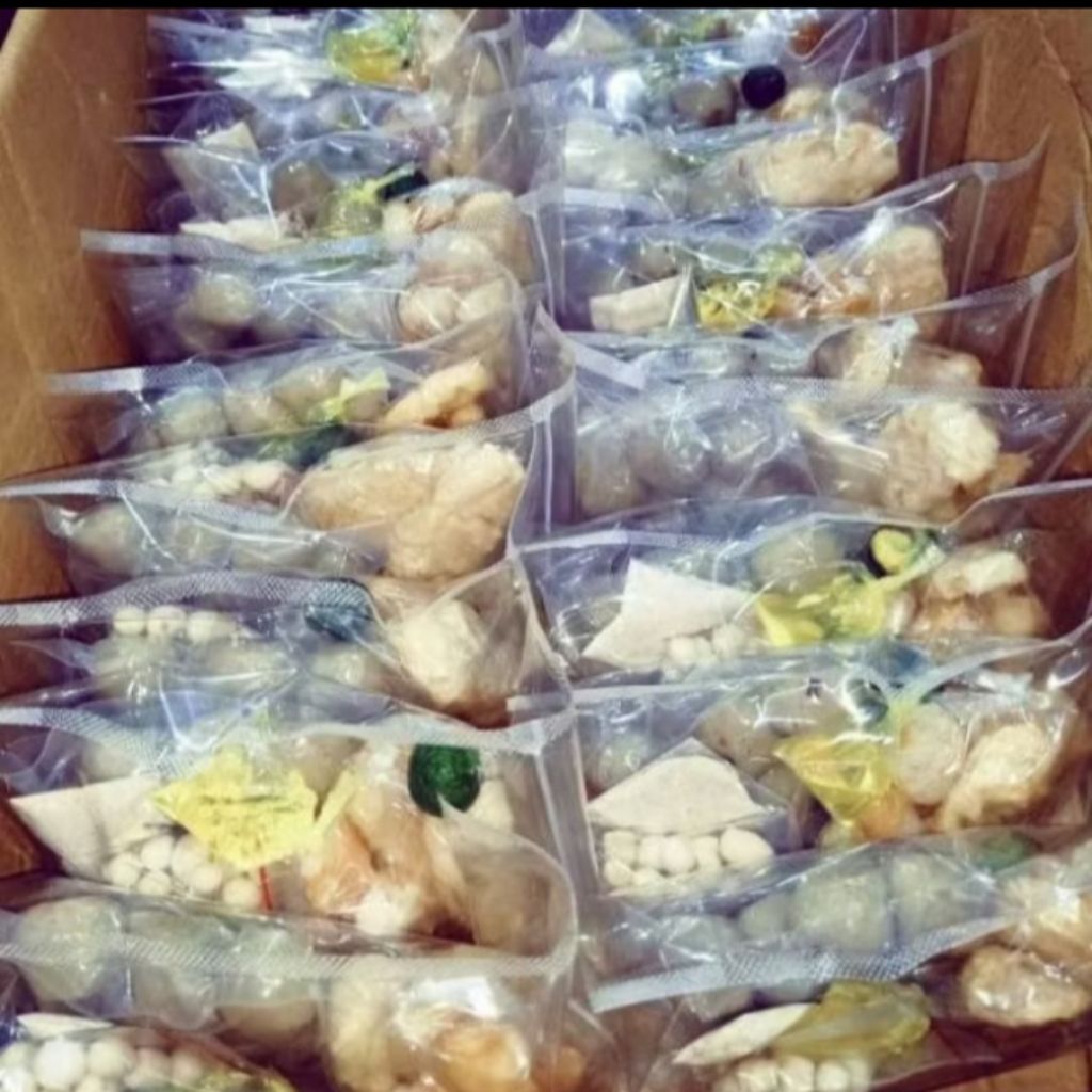 

1 BKS BASO ACI INSTAN ORIGINAL KEMASAN VAKUM ISI 6 BUTIR BASO ACI /PROMO BELI 10 BUNGKUS GRATIS 2 BUNGKUS