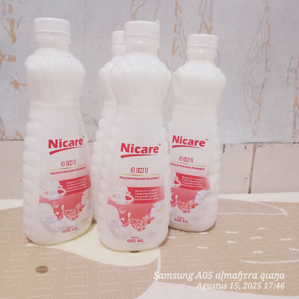 pewangi baju ,setrika Nicare