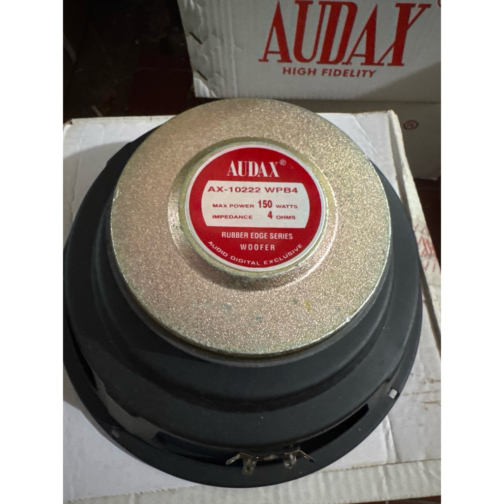speaker audax 10” woofer AX 10222 WPB
