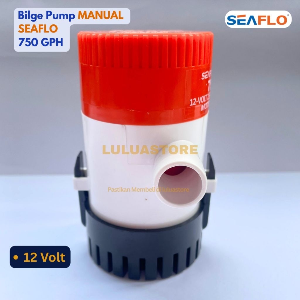 bilge pump manual merek seaflo 750 GPH 12 volt