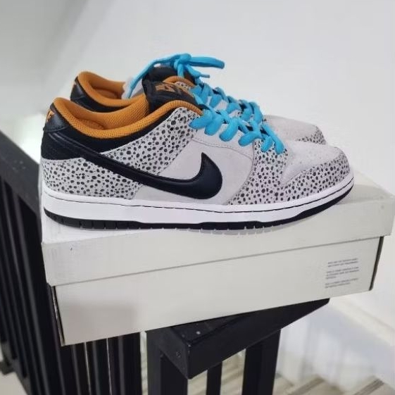 SEPATU NIKE SB DUNK LOW PRO OLYMPIC SAFARI BNIB ORIGINAL