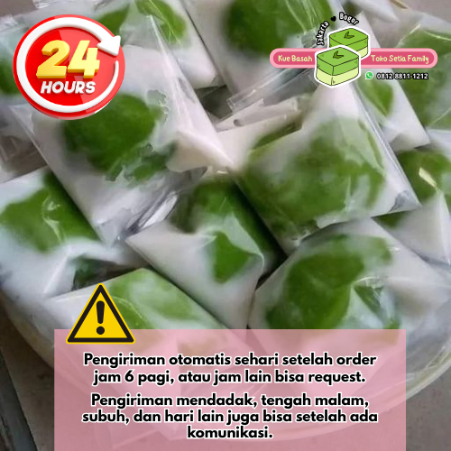 

Kue Subuh / Kue Bugis Mandi / Jajanan Pasar Kue Tradisional Kue Basah (Fresh dan Murah)