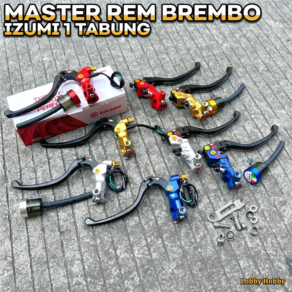 Master Rem Rcs 19 IZUMI Crf Klx Ninja R RR R15 Fu Sonic Vixion Z620907 HANDLE LIPAT MASTER REM BREMB