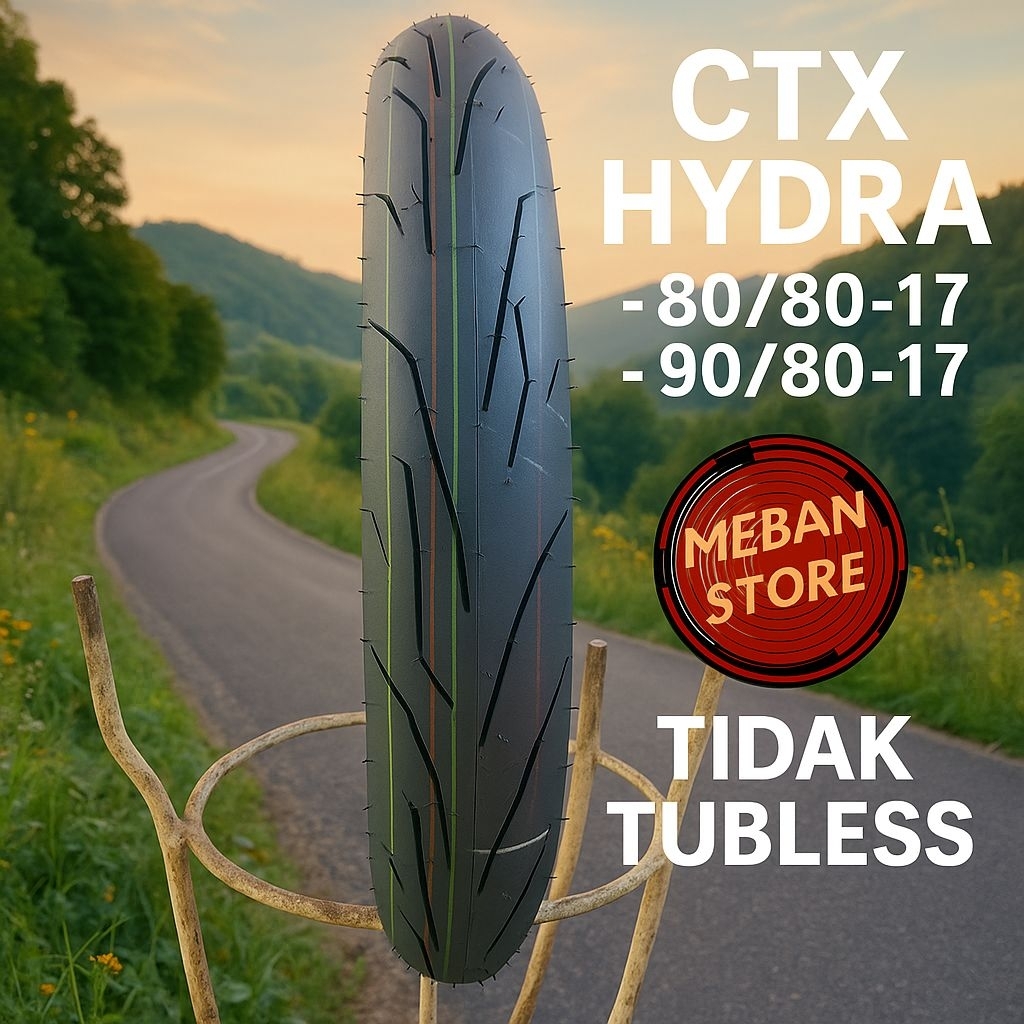 Ban Luar Tube Type CTX HYDRA kingland RING 17 donat semi softcompond tidak tubless