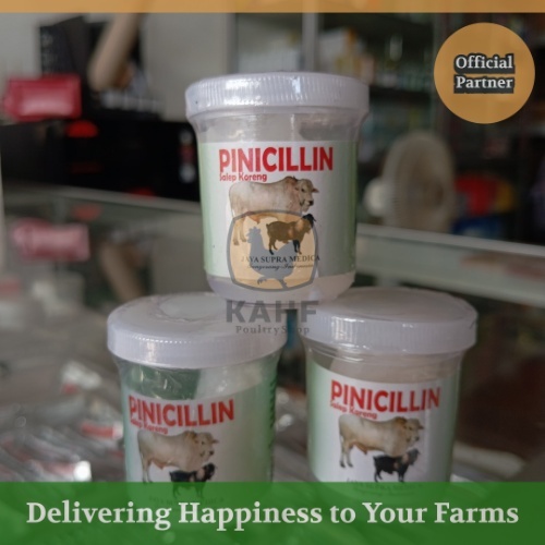 Pinicillin Salep 20 gram - Obat Luka Koreng Hewan Sapi Kerbau Kambing