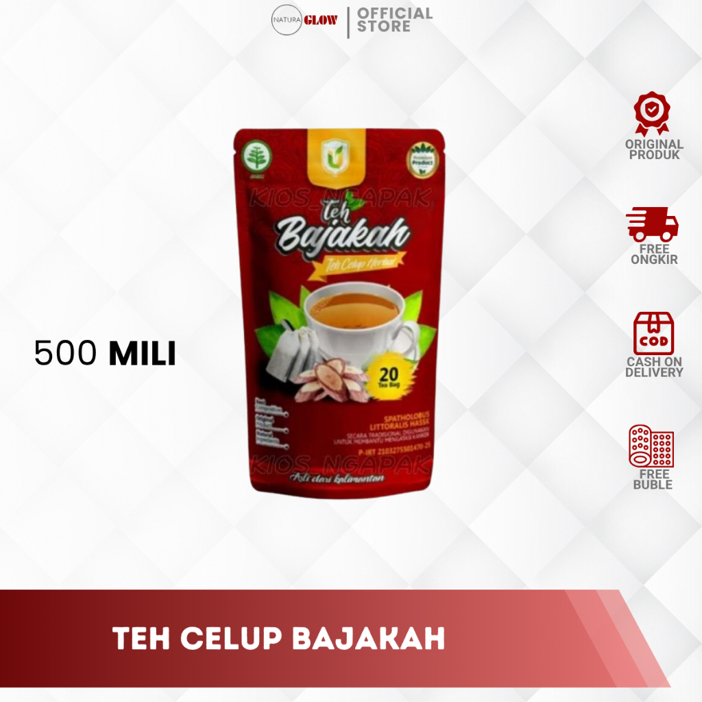 

[ BISA COD ] FOM USYBAH TEH AKAR BAJAKAH - 20 kantung teh celup | akar bajakah kalimantan asli | bantu daya tahan tubuh & stamina | herbal alami | original fom usybah 100%