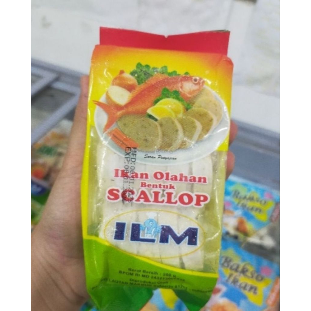 

Ilm scallop mini olahan ikan