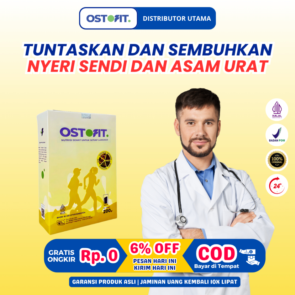 

OSTOFIT - Susu Herbal Sembuhkan Nyeri Sendi Tanpa Efek Samping 200 gram