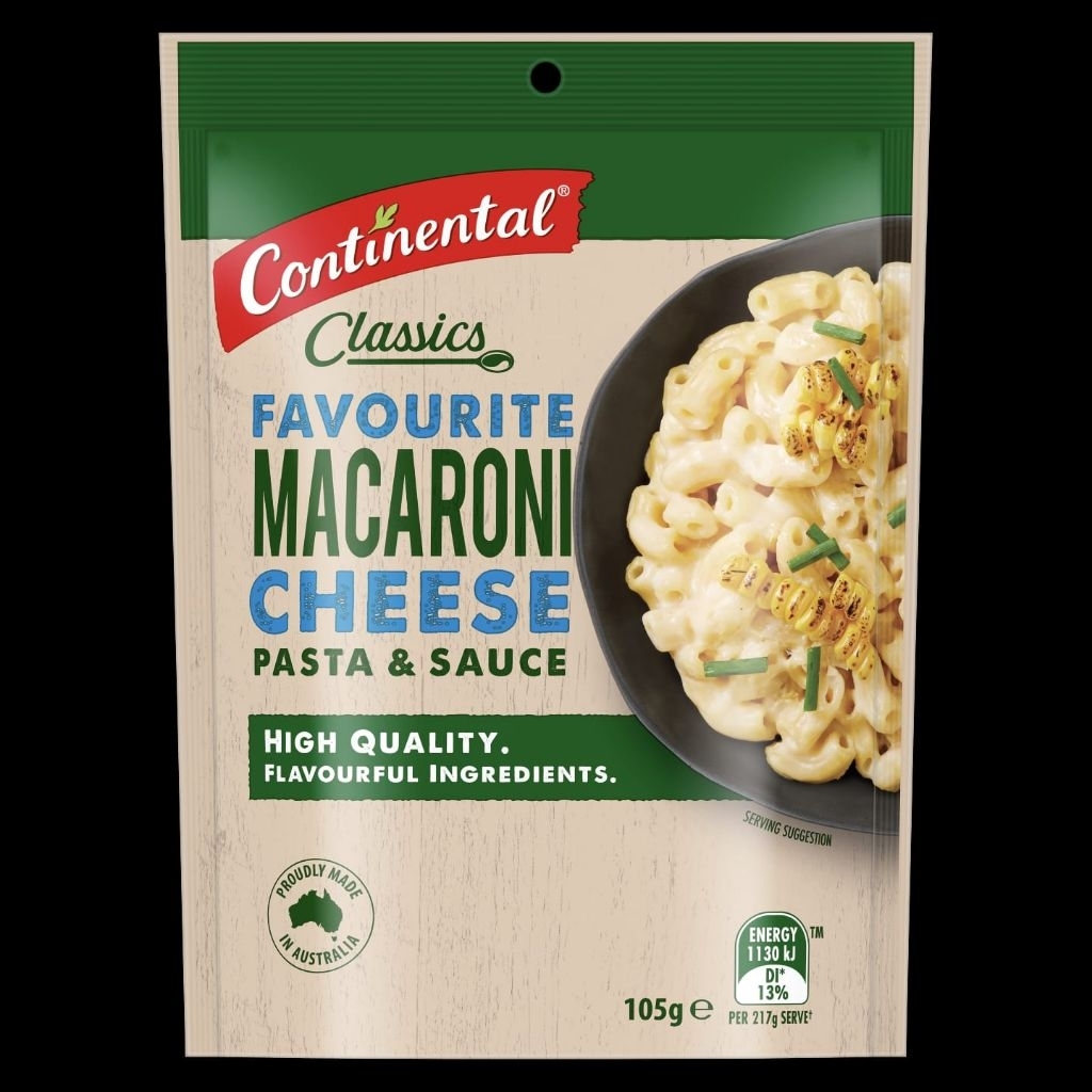 

Continental Classic Macaroni Cheese Pasta & Sauce