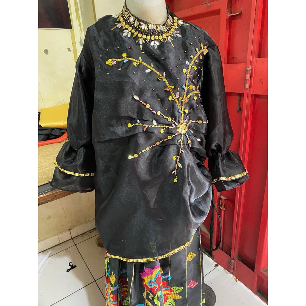 BAJU BODO ORGANZA PAYET