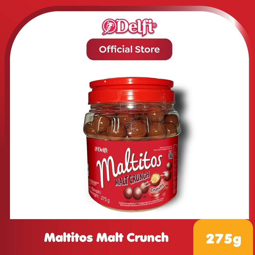 

NO_MORE Maltitos Cokelat Malt Crunch 275 g