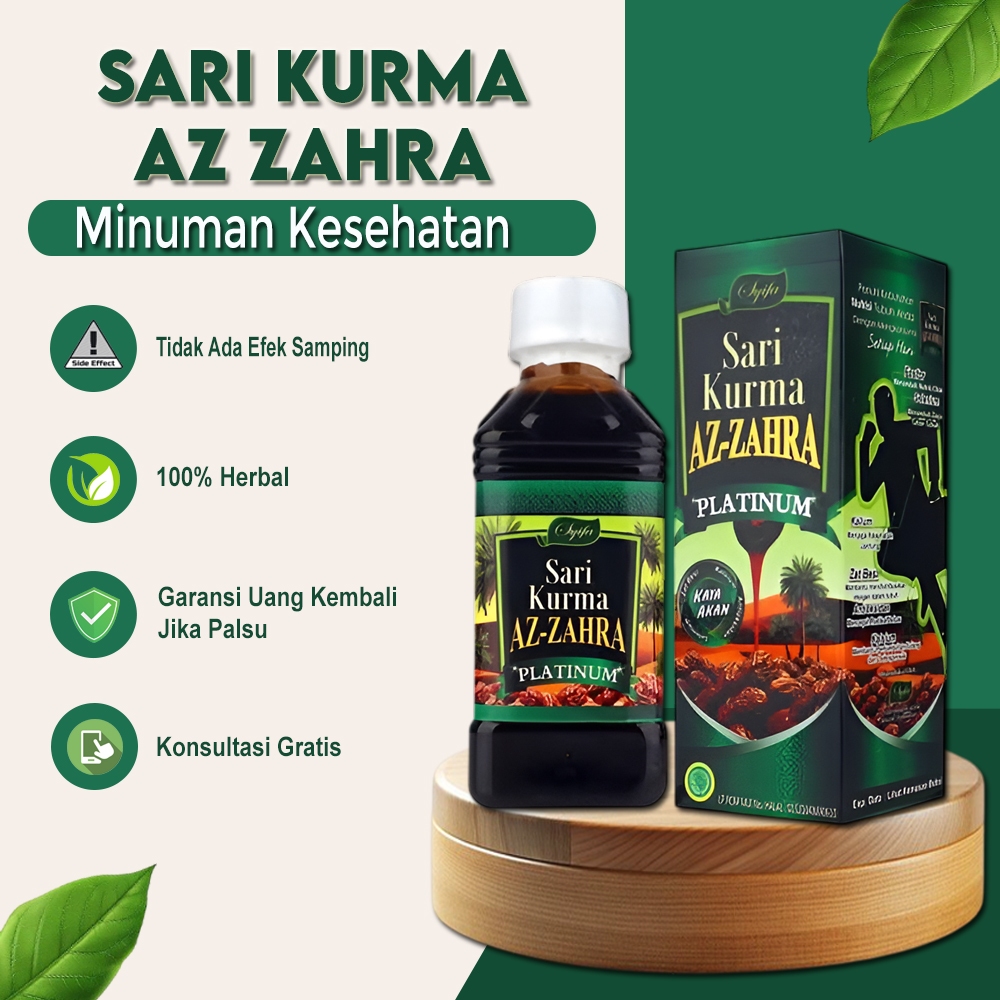 Sari Kurma Az-Zahra Platinum 330 Gram Sari Kurma Madu