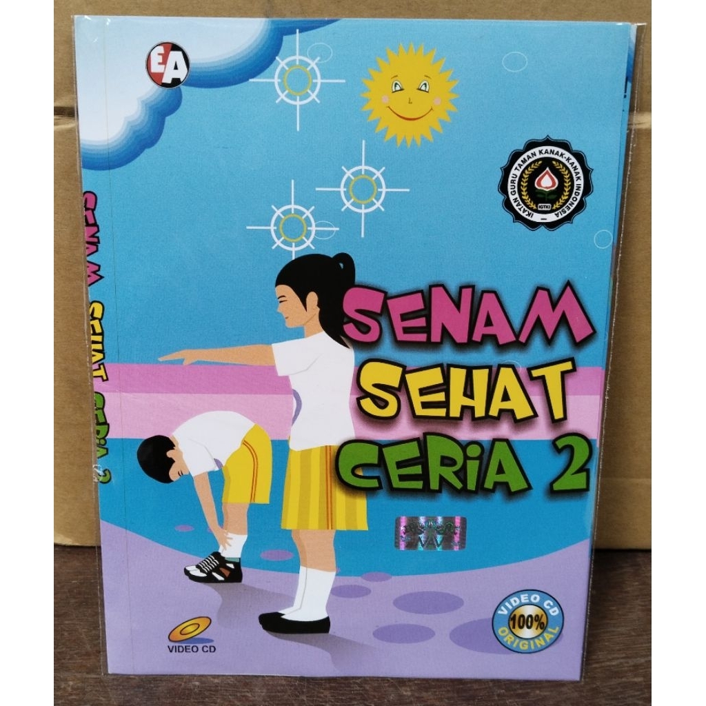 kaset vcd original senam sehat ceria vol 2