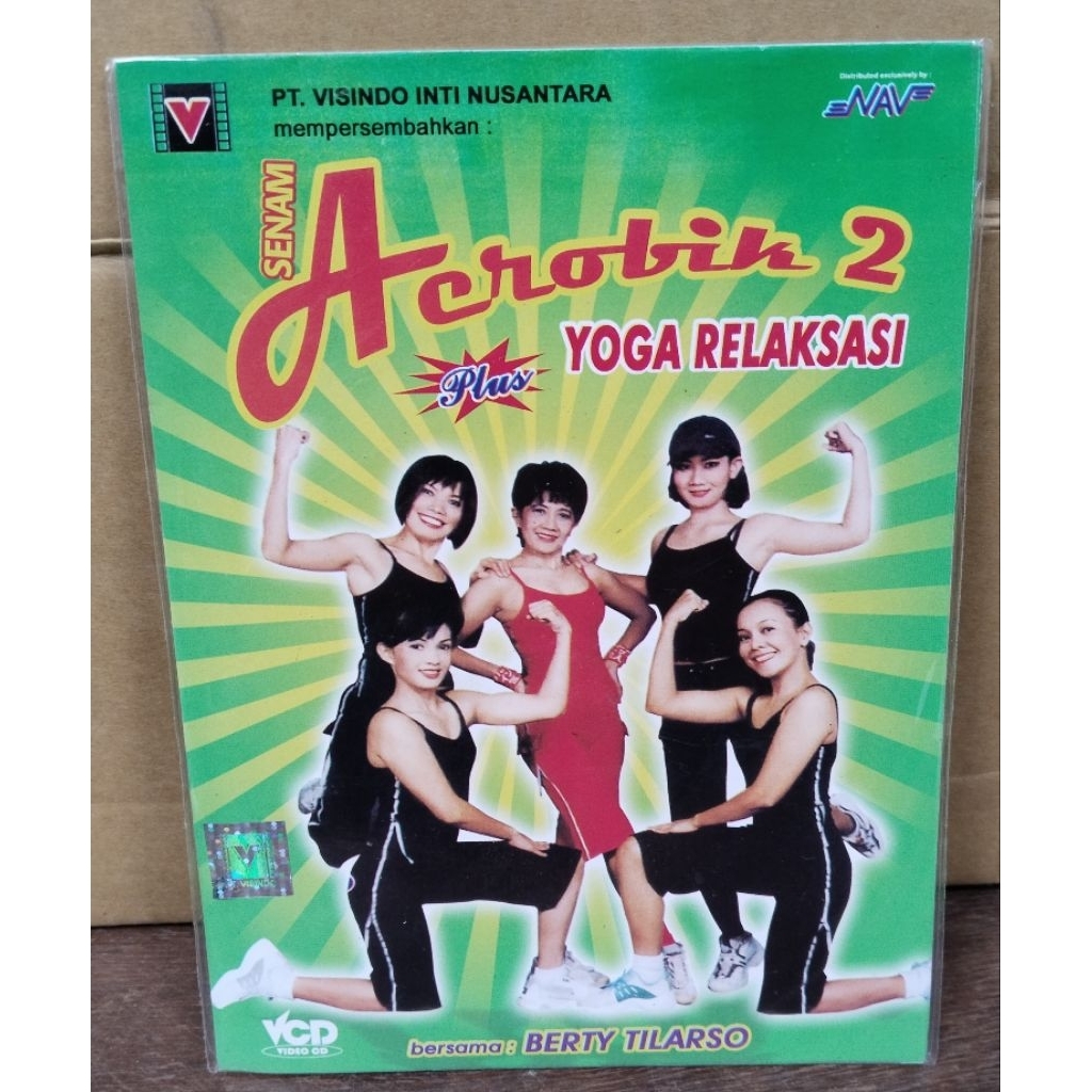 kaset vcd original senam aerobik vol 2