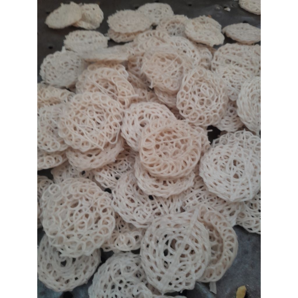 

Ygshop17 Krupuk Putih Siap Goreng Paket 30. Pcs